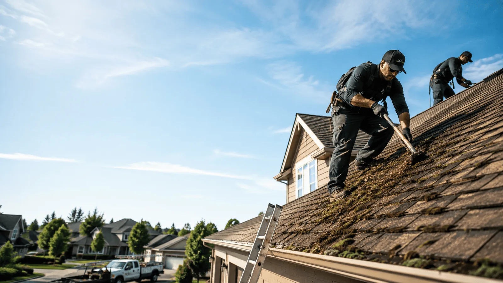 Roof Moss Removal in Lotus, CA near me